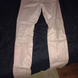 Pink sparkly pants